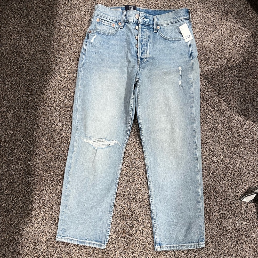 Gap button fly jeans